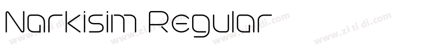 Narkisim Regular字体转换